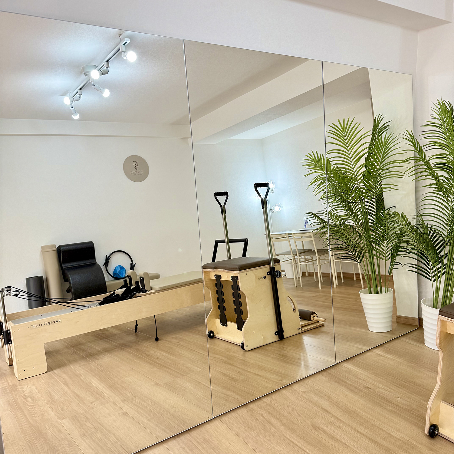 パーソナルピラティス自由が丘店の様子